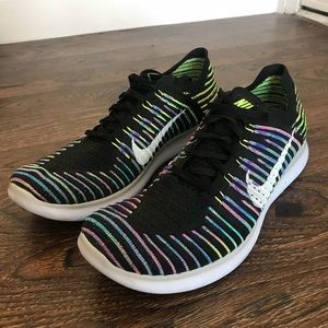 Nike Free Flyknit Rn 2017 Blue Lagoon Multicolor